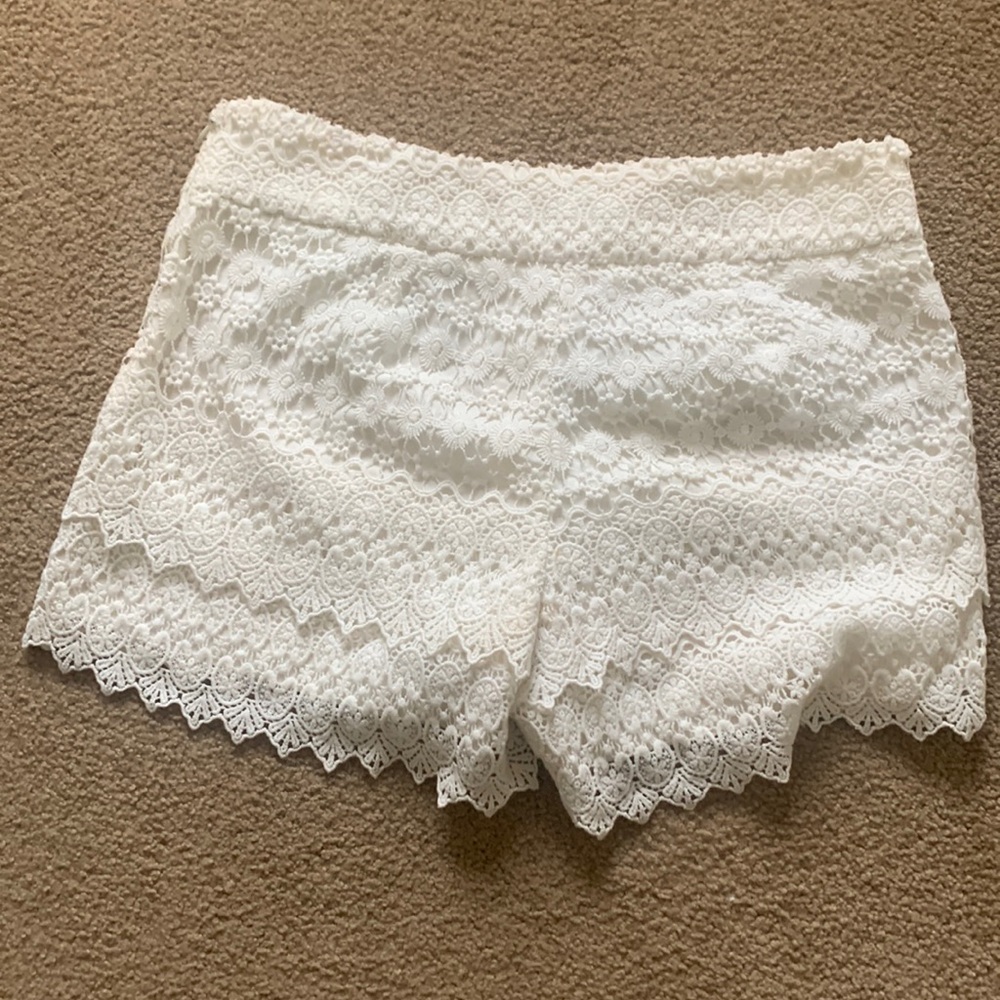 Loft lace shorts